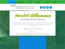 Tablet Screenshot of friseur-janik.de